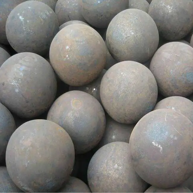 
60-65 HRC Grinding 80mm 100mm forged Steel ball Grinding Balls Mining 