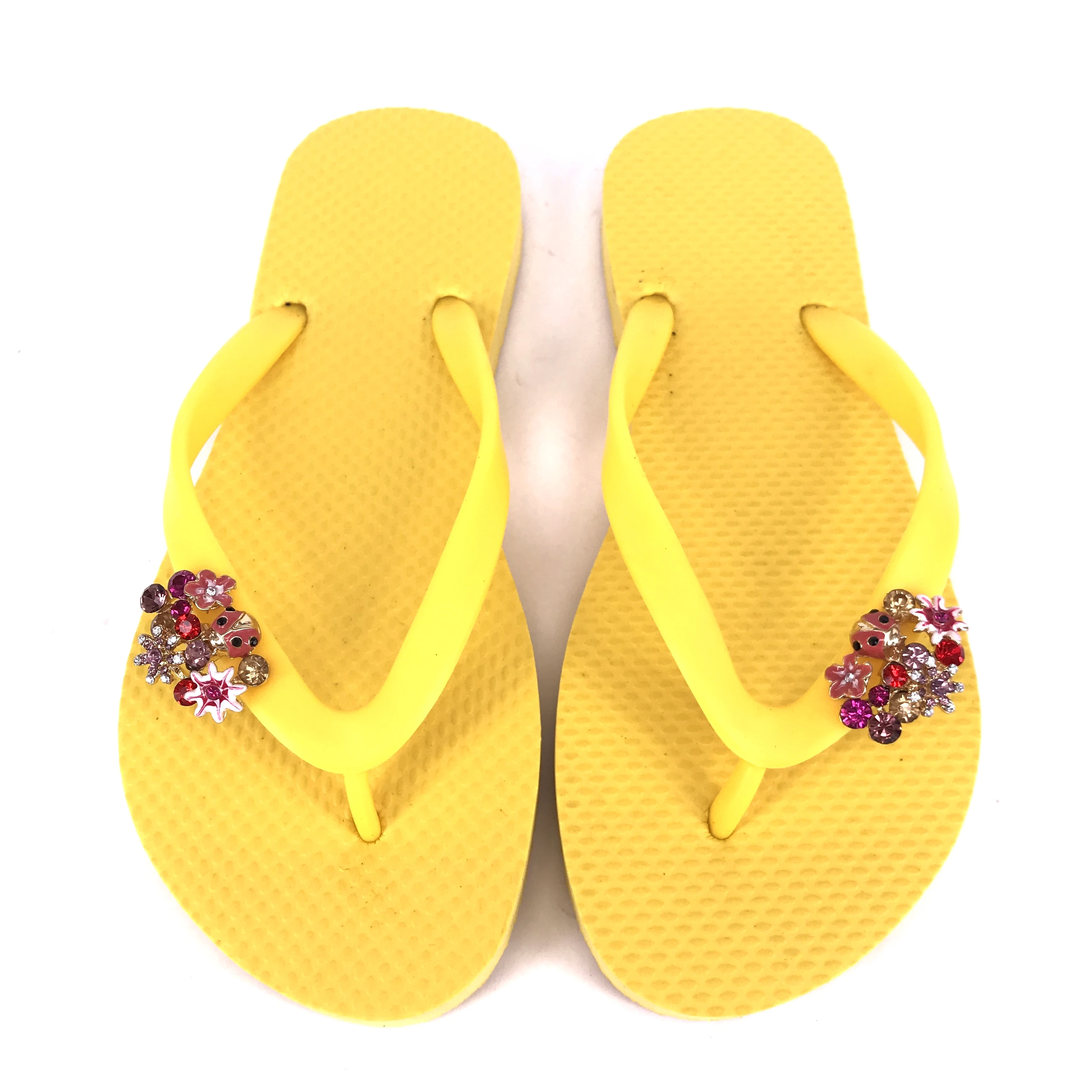 Шлепанцы для дам DIY с верхним хрустальным или алмазным покрытием