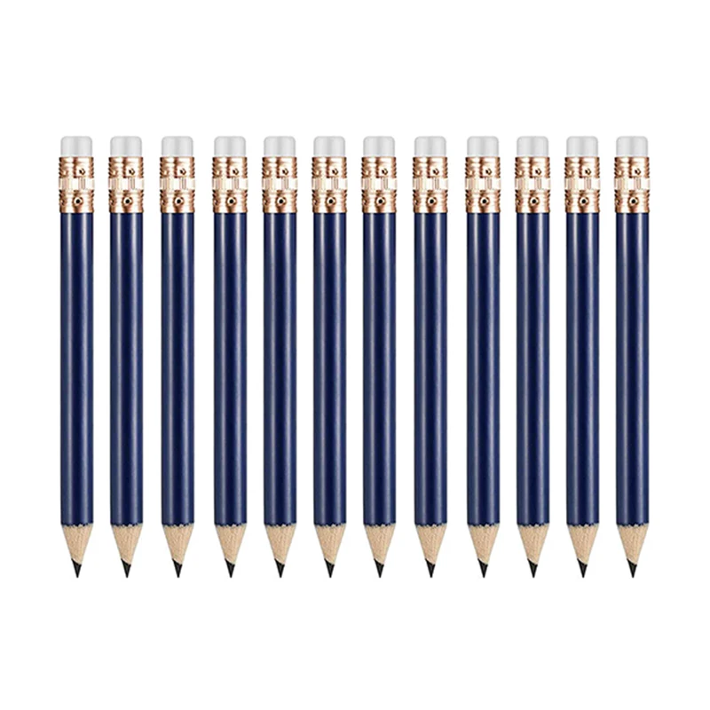 3.5inch Mini Wood Pencil With Eraser Jumbo Wood Pencil Custom Golf Pencil