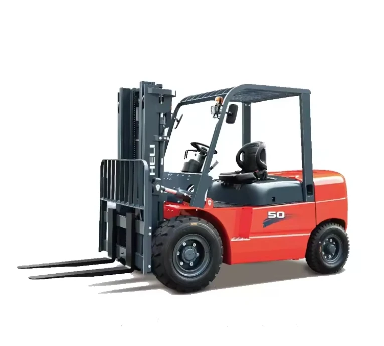 Forklift 5 ton 6 ton 6.5ton Diesel Forklifts CPCD50-M4K2 Stock Forklifts with Side Shift