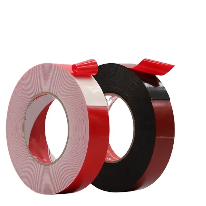 Factory Wholesale Black Sponge Double Sided Foam Adhesive Tapes