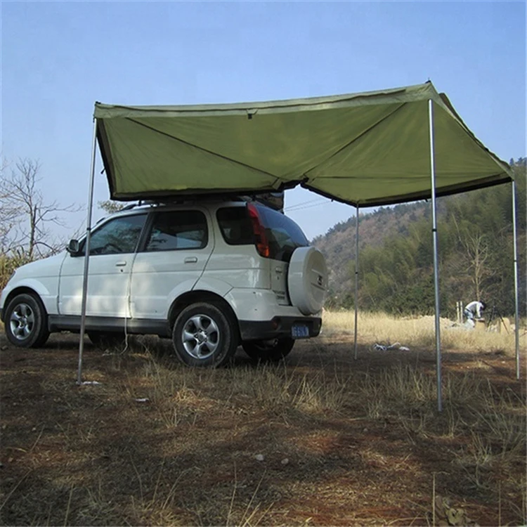 easy carry travel outdoor car roof top tent outdoor camping truck tent pickup outdoor camping camper trailer offroad folding cam