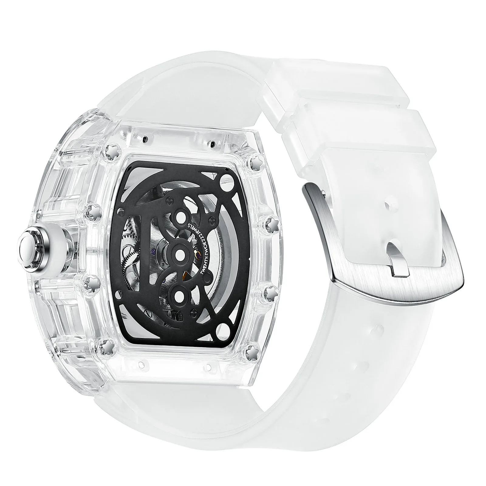 KIMSDUN K-2015A Waterproof  mechanical watch Luxury high quality skeleton gear unique design watch for men 2021