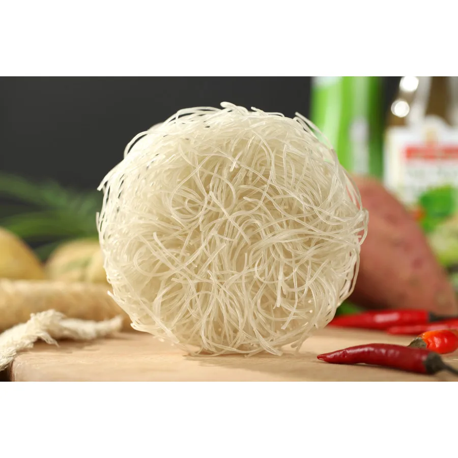 260g OEM Low Fat Sweet potato wide vermicelli Pasta hot pot wide noodles individual package vermicelli	Spicy Noodles Sichuan Hot