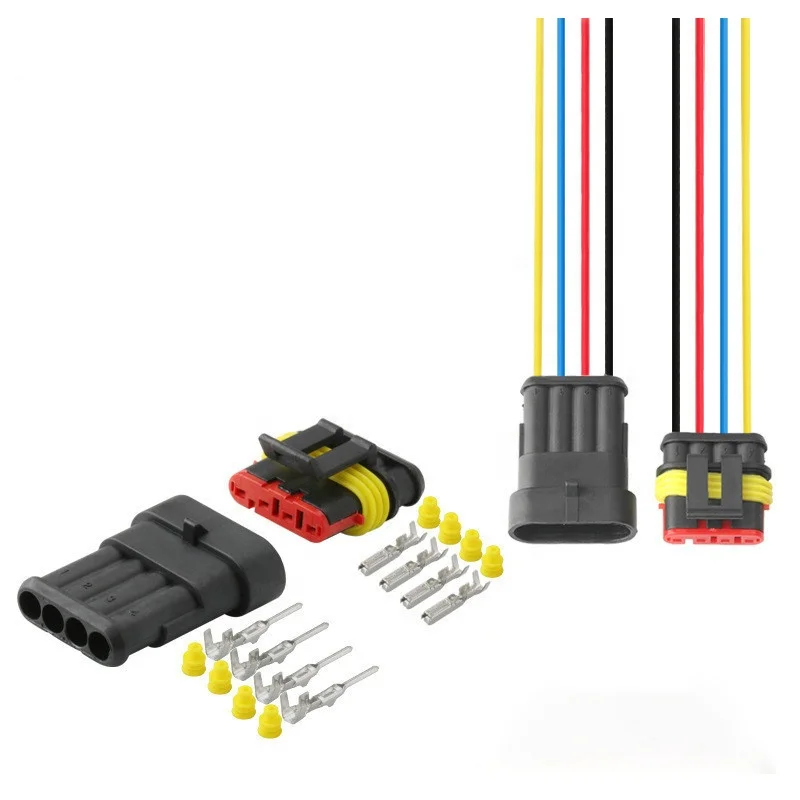 Car led light 9004 9007 h11 9005 9006 hb3 bulb socket pigtail electrical harness assembly