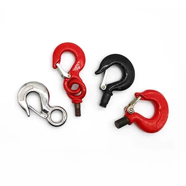 Forged alloy heat treated hooks for snatch block