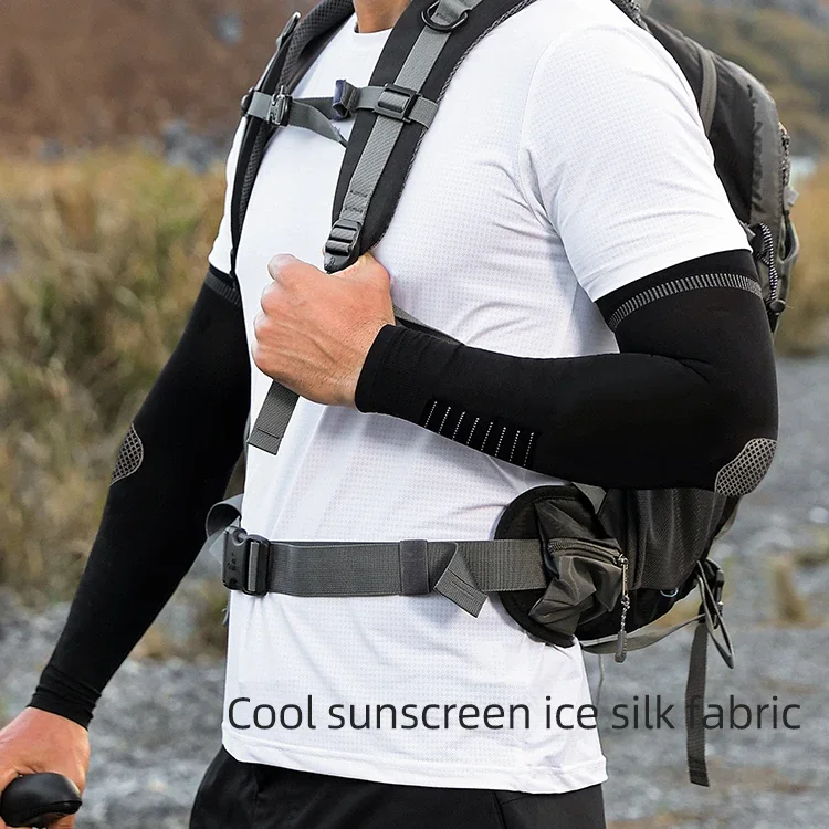 GOLOVEJOY HB39 Custom Sun Uv Protection Compression Bike Sport Arm Sleeve For Cycling Men Women