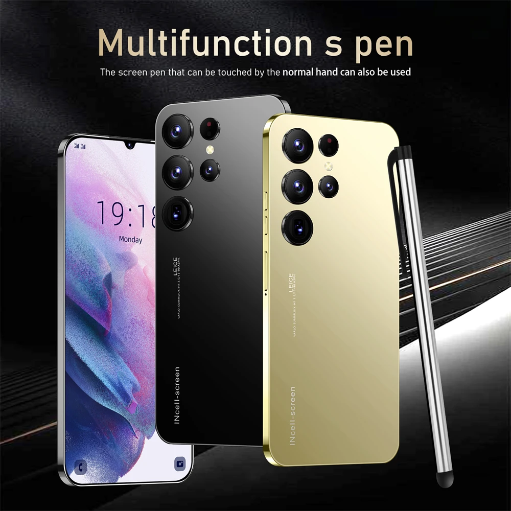 S23 ULTRA 16GB+1TB 7.2 Inch New Original Unlocked Game Cellphones 5G Mobiles Phones 16MP+32MP Telephone Smartphone