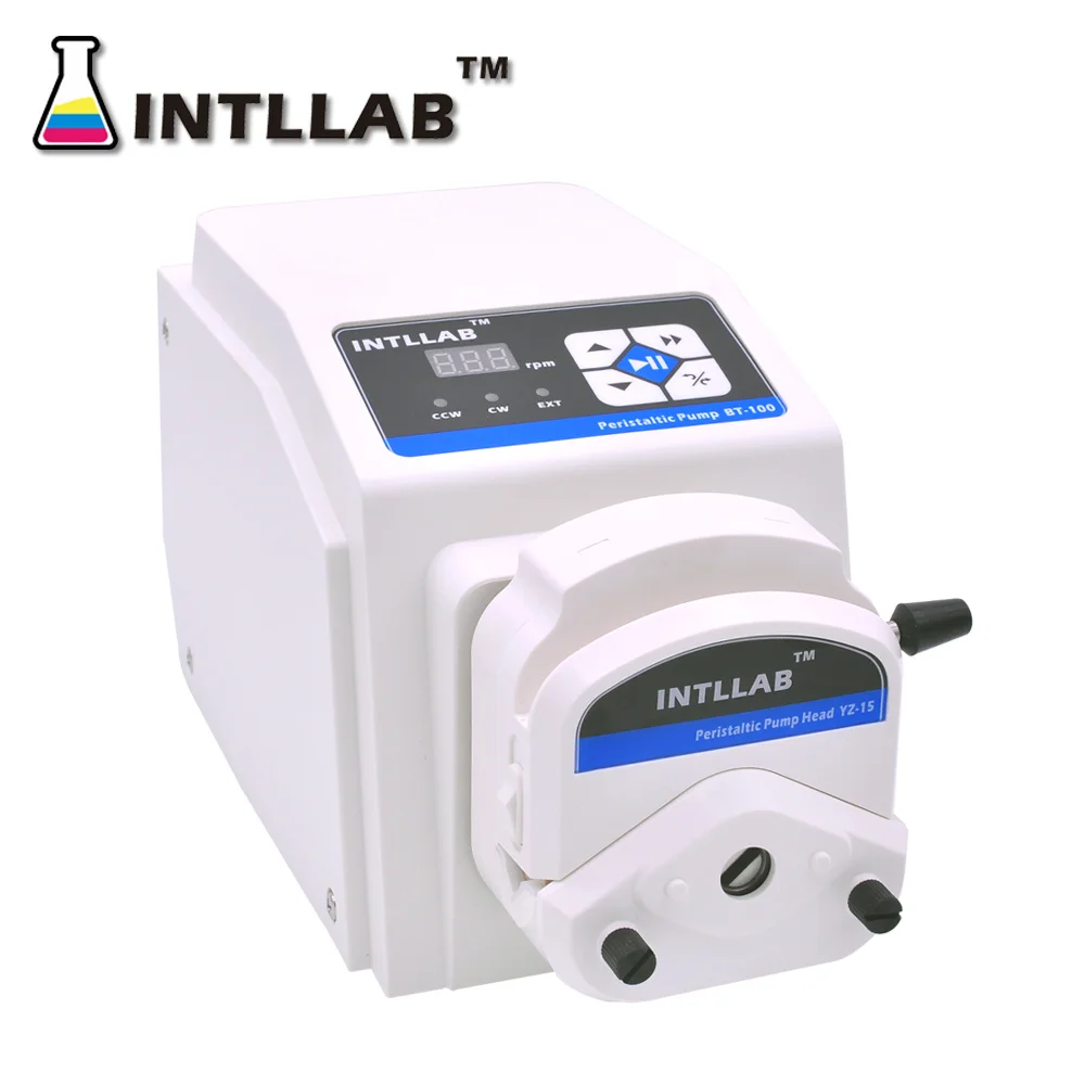 INTLLAB YZ15 110~230V Peristaltic Pump in Laboratory with High Floe Rate 100ml/min