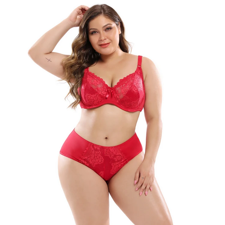Chinese Ladies Bra High Quality Bra Set Breathable Cup plus size womens underwear wholesale