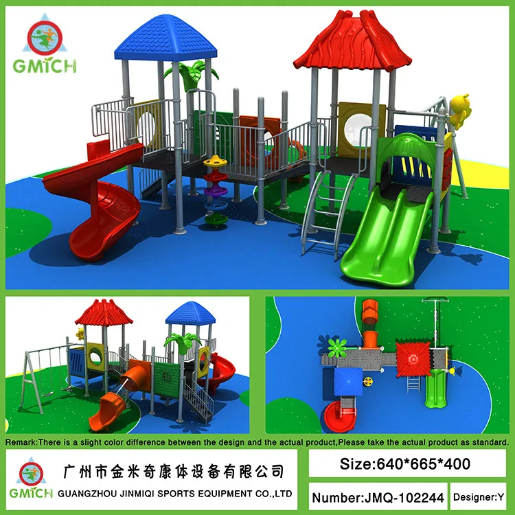 China jinmiqi manufacturer training center educational play area Kids Outdoor Playground slide amusement park open playground