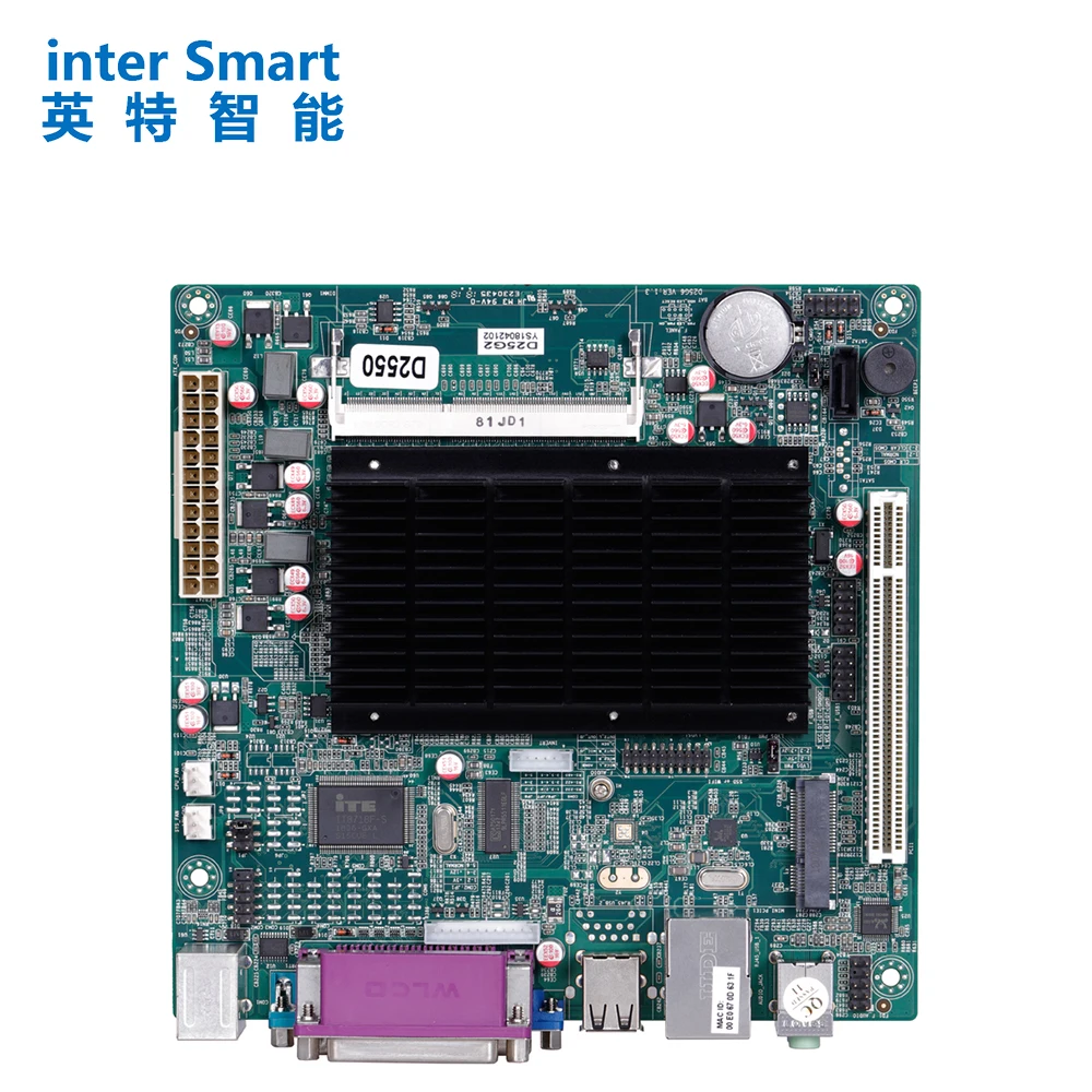 ELSKY China cheap price manufacturer1000M Lan and DDR3 RAM POS Motherboard with D2550 Dual Core 1.86GHz D25G2