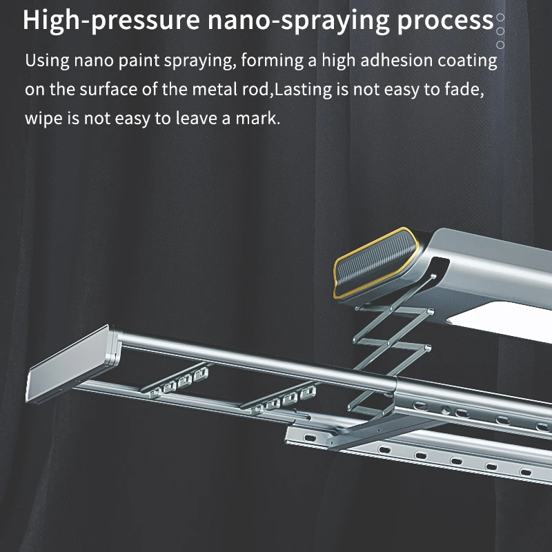 Smart Ceiling Lifting Rack Automated Electric Clothes Multifunctional Electric Clothes Line 45KG