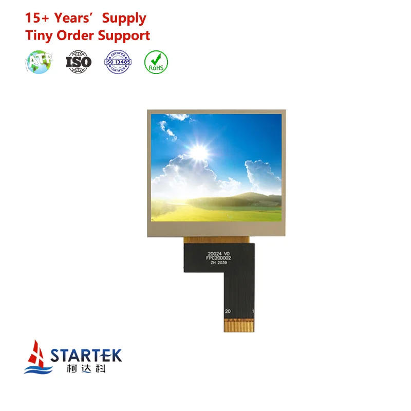 RoHS Small Module 2 2.2 2.3 2.6 2.7 Inch 320x240 TFT Display Module IPS Full Color RGB SPI 3.5 Inch Tft LCD Screen