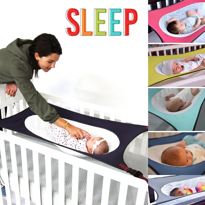 Popular style family removable portable breathable baby sleep hammock crib cradle