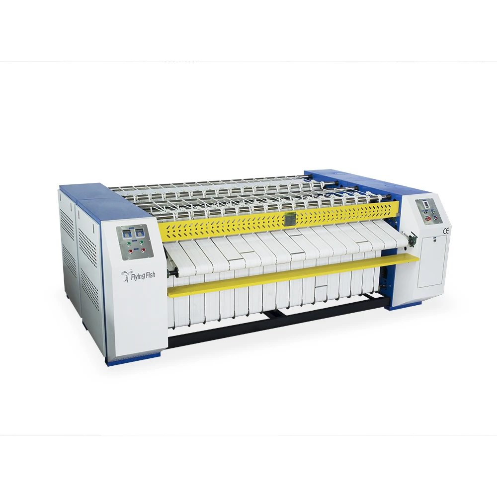 3m Fully Automatic Steam Heating Roller Flatwork Ironer Bed Sheet Ironing Machine for Hotel Hospital and Campus Laundry