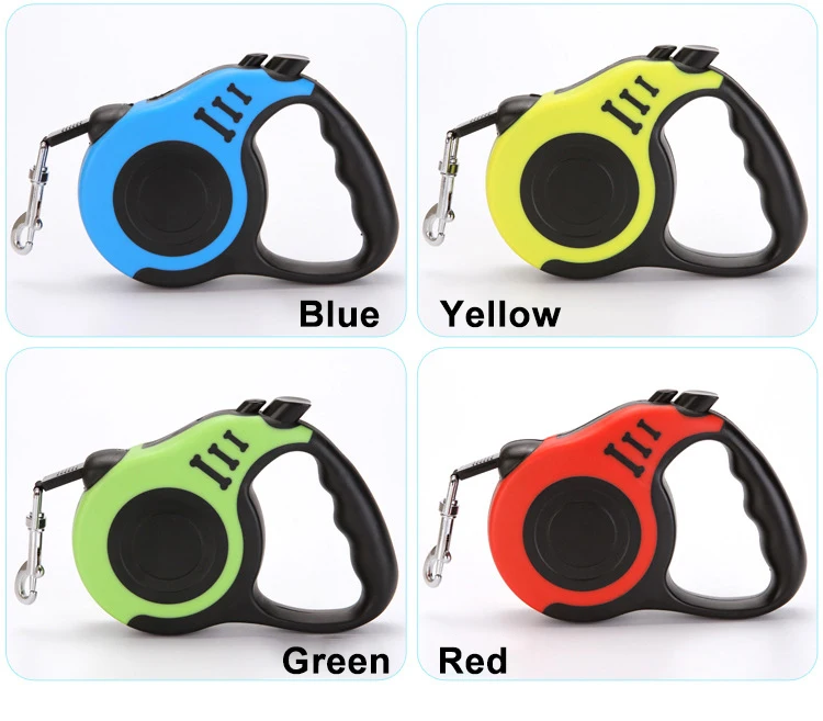 Wholesale Nylon Portable Pet Automatic Retractable Dog Leash Rope
