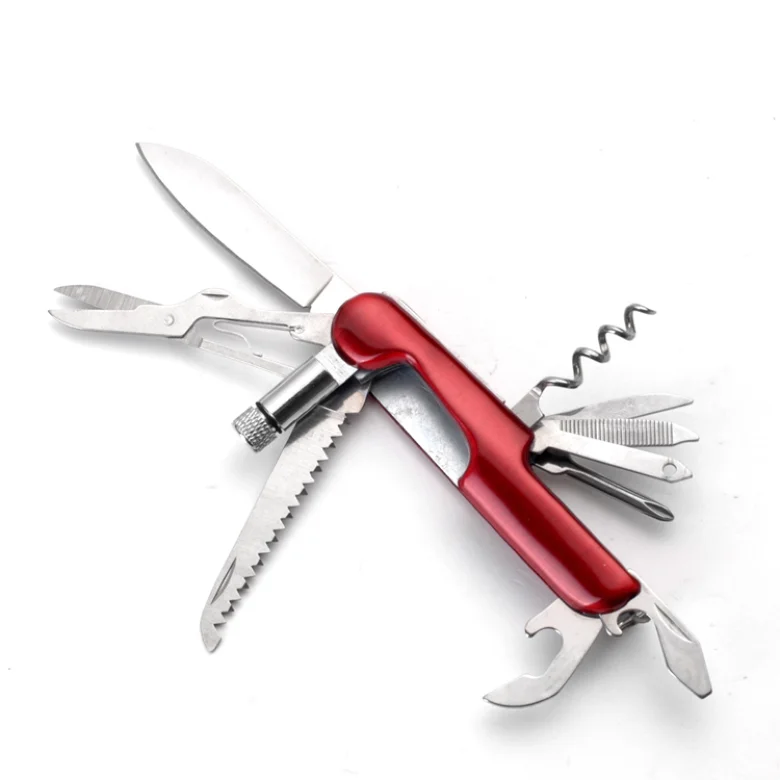 
Wholesale All-in-one Function Stainless Steel Outdoor Camping Folding Tactical Survival Saber 