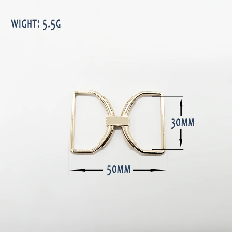 China Manufacturers 30mm D Ring Metal Underwear Bra Accessories Buckle Good Quality Gold Swimwear Bikini Connectors Buckle