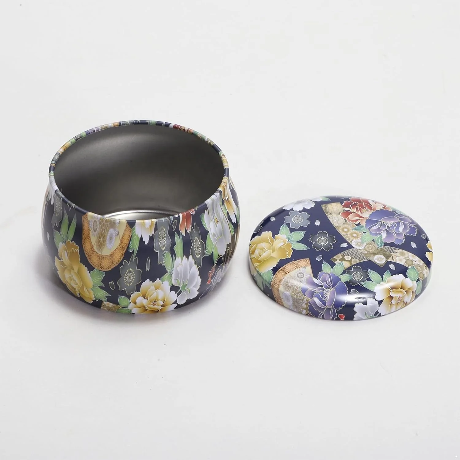 Multi Color Drum Shape Canister Arts Crafts Storage Jars Empty Tin Cans for Candles