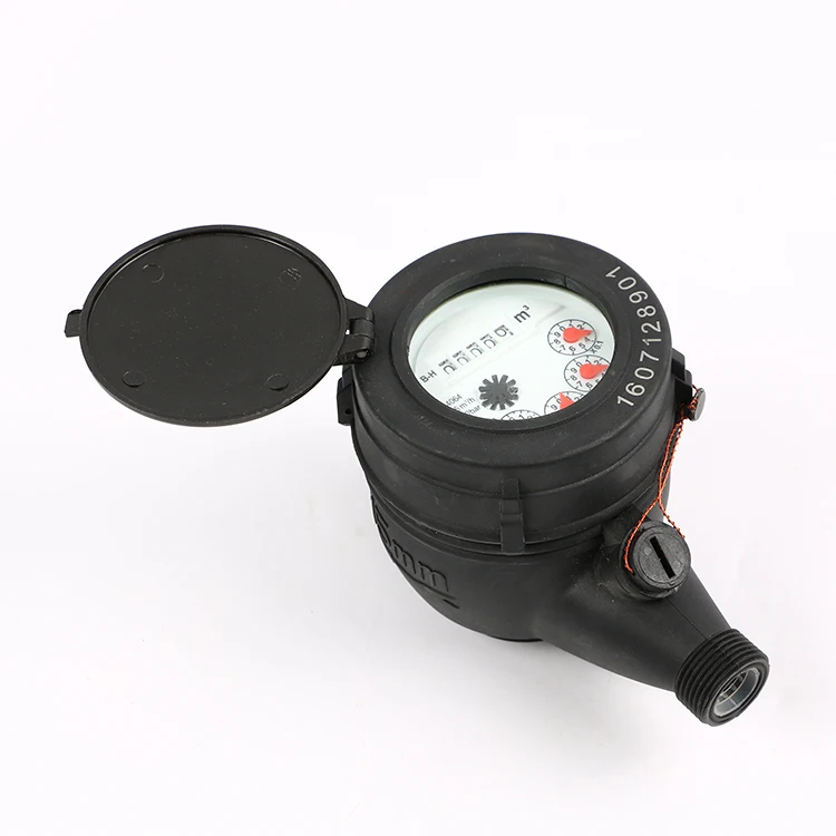Featured supplier Multi-jet Dry Type Plastic Low Cost Brass Body Water Meter with outer adjustment device