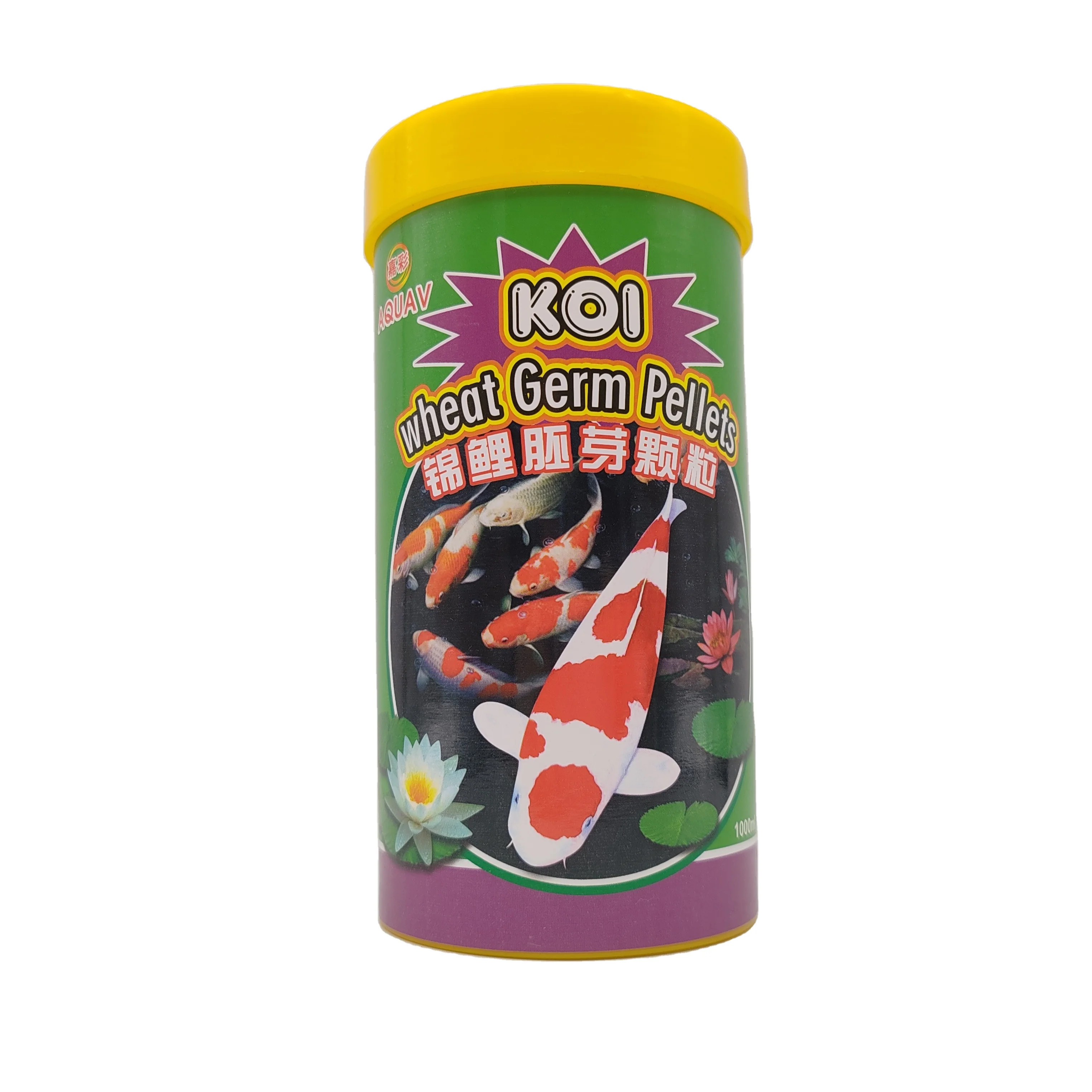 Поддерживает высококачественные питательные высокопротеиновые и зародыши кои для рыбы