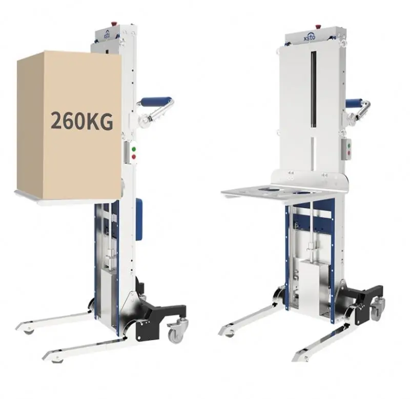 Electric Weight Lifter Forklift Smart Mini Transport Lifting Machine Portable Lift Ladder Compact Star Handle Folding Stair