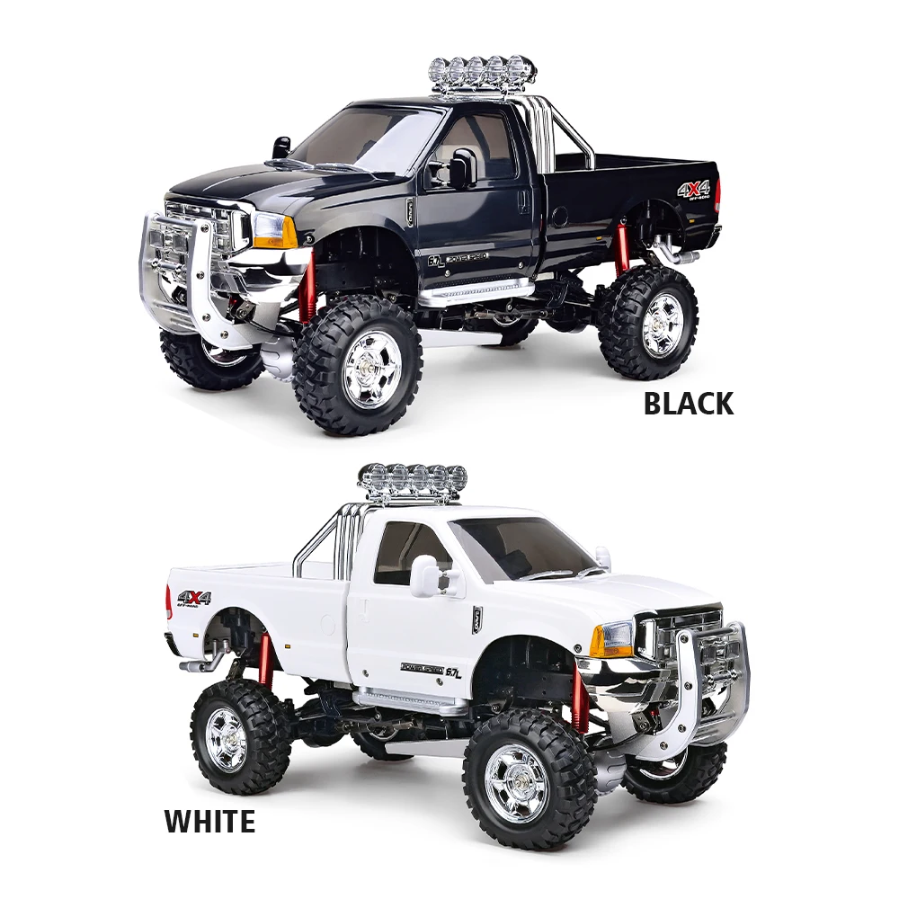High Speed 1:10 2.4G 4WD RC Cars Climbing Car Crawler Pickup Truck 30km/h Brushed Off Road Truck Radio Control Toys