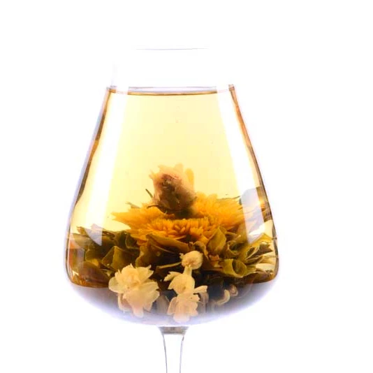
Chinese Craft flower Tea Bulk Health Gift Tea flower flowering ball blooming tea 