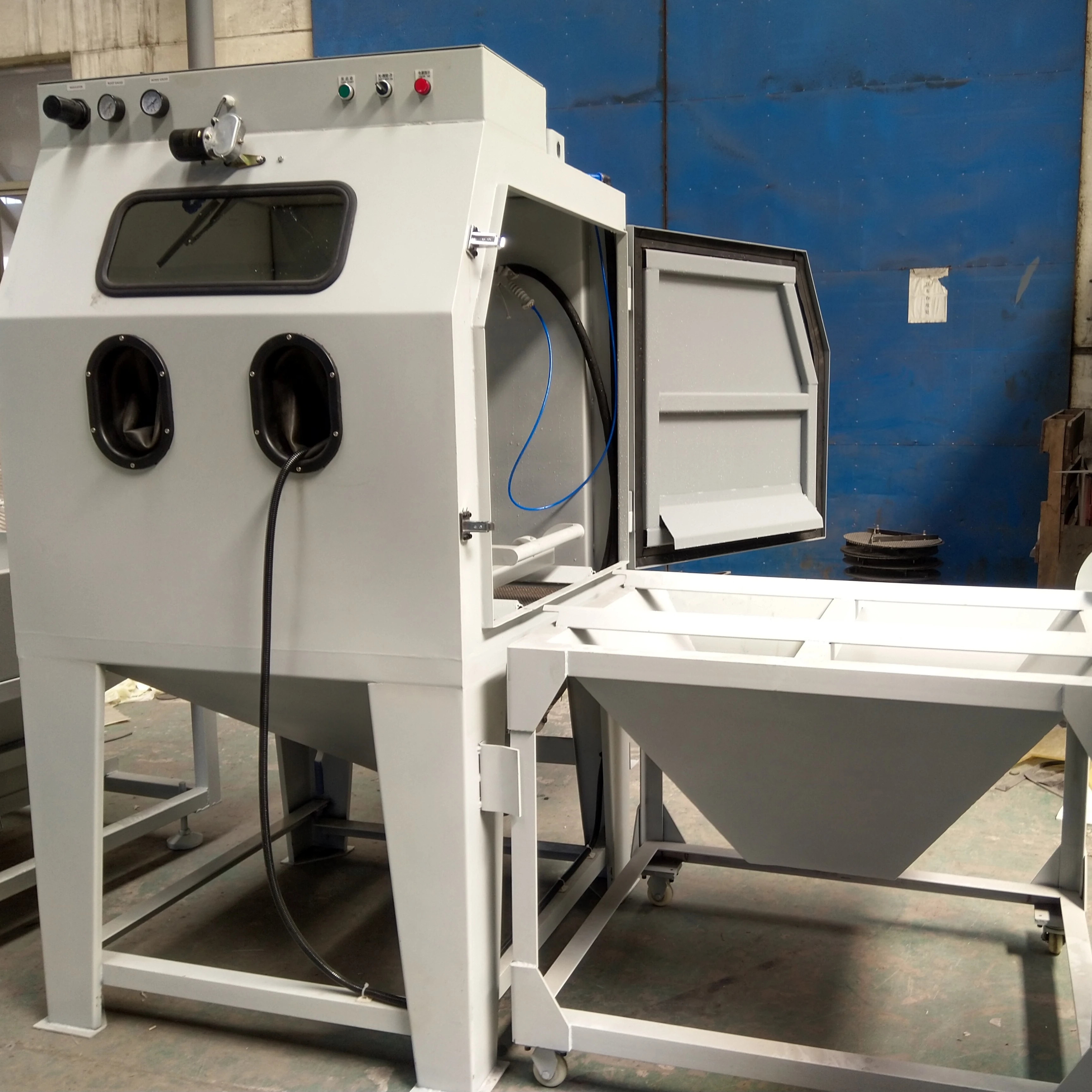 wet sandblast sandblaster machine sandblasting