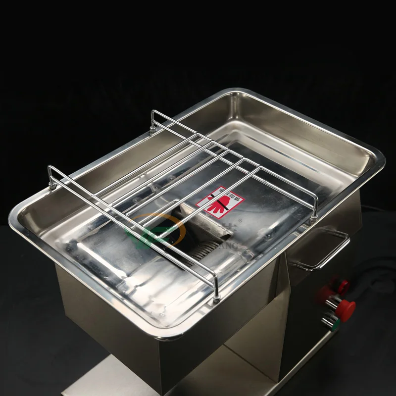 Резак для мяса, быстрый слайсер для мяса, электрический коммерческий слайсер, полностью автоматический слайсер, режущая машина из нержавеющей стали