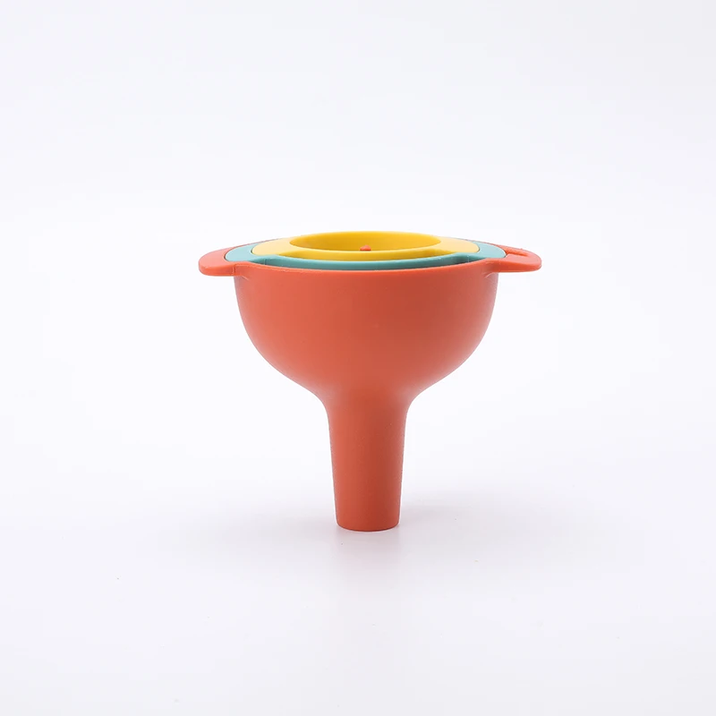 Hot Sales Funnels Set Oil Funnel Strainer Kitchen Tools Oil Water Spices Wine Flask Filter Funnel Plastic Kitchen Accessories