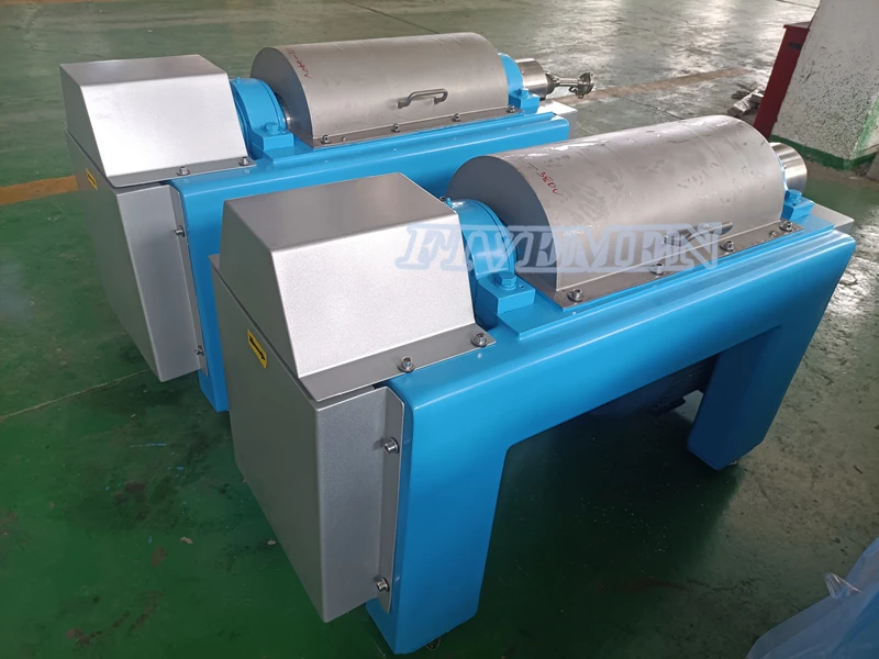 small oil water separation machine mini decanter centrifuge