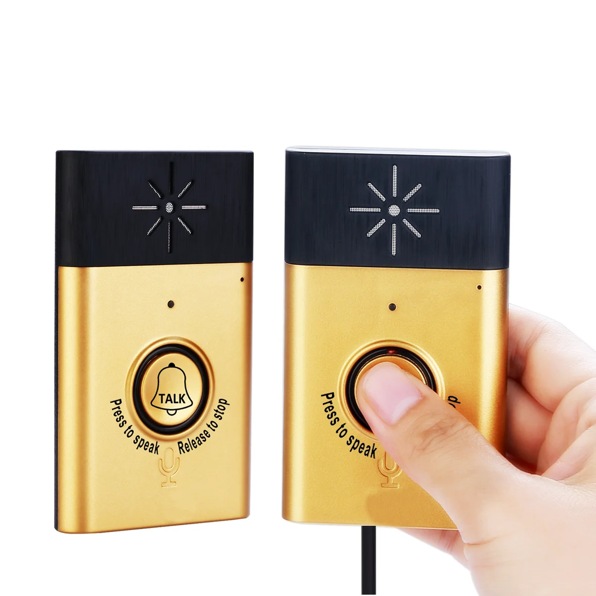Simple Wireless Low Power Voice Intercom Doorbell Two-way Conversation Intercom Kit Home Doorbell