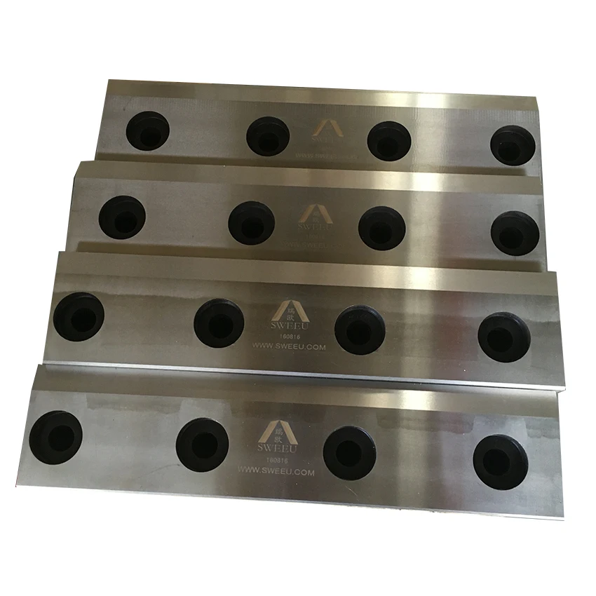 Granulating Knife Heat Treated Crusher Blade / Knife Blade for Cutting Machine