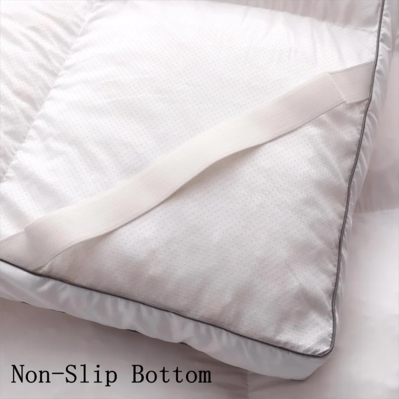 Hypoallergenic Polyester Down Alternative  Mattress Topper,Thickest Super Soft Body Support Memory Foam Like Mattress Pad