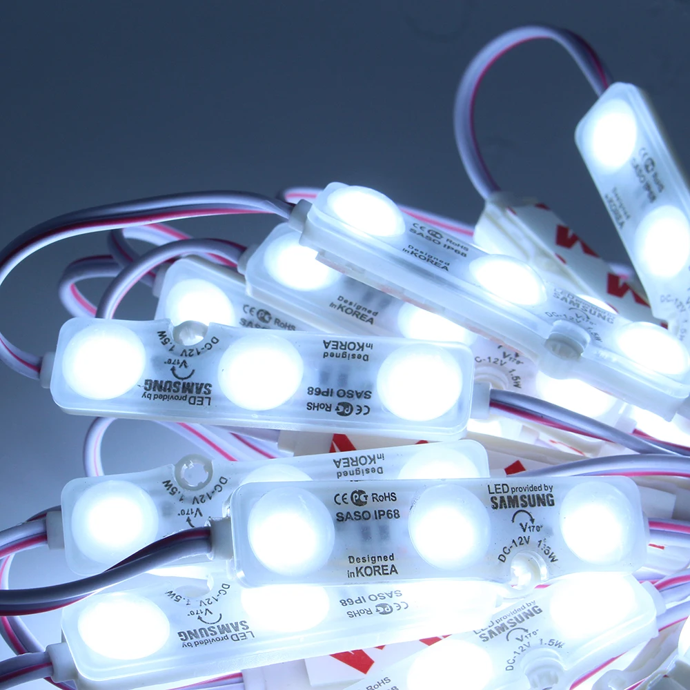 cheap price Korea Samsung 12V 1.5W  Ultrasonic Injection  SMD2835 LED Module