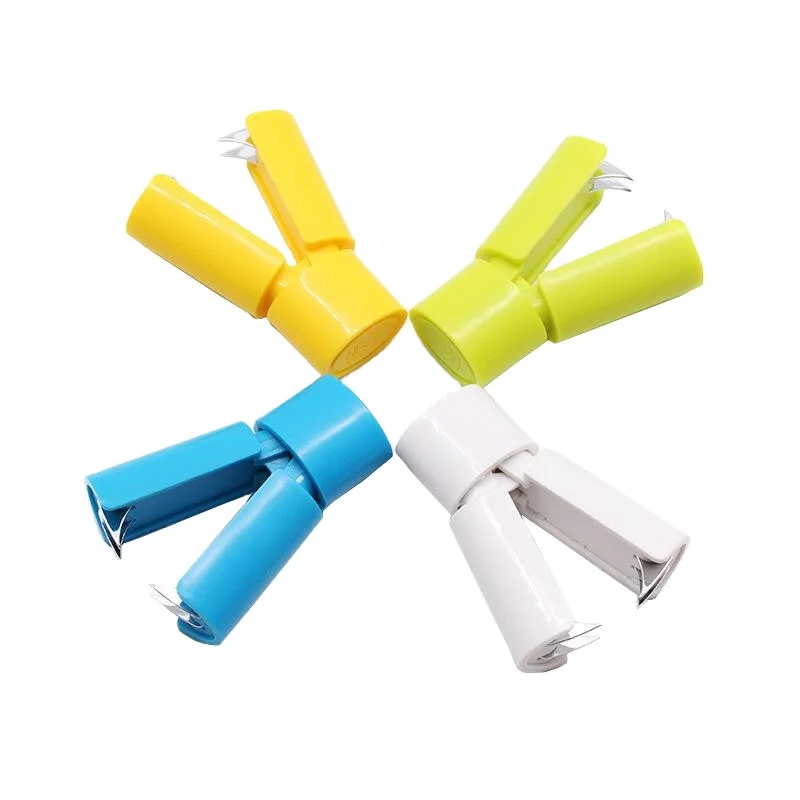 Cute fashion stapler stapler creative Morandi pull nail labor-saving office products. Twenty pages at a time