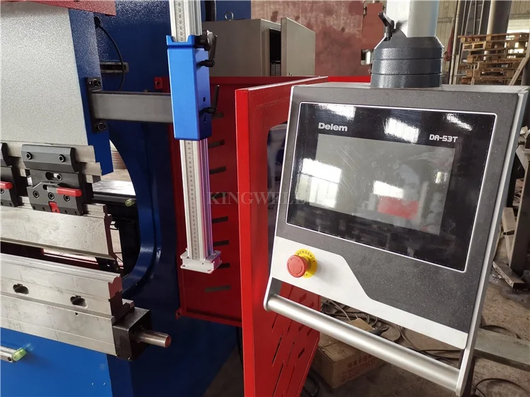 Electric Servo Synchronized CNC Brake Press Delem 100t 125t 160t 200t Sheet Metal Hydraulic Press Brake Machine
