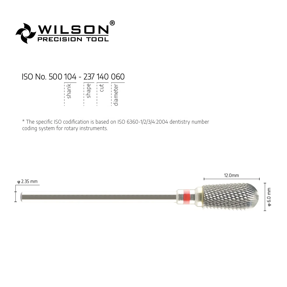 5000218 Direct Selling Domed End Tungsten Carbide Alloy Dental Laboratory for Dental Laboratory/Dental Bur