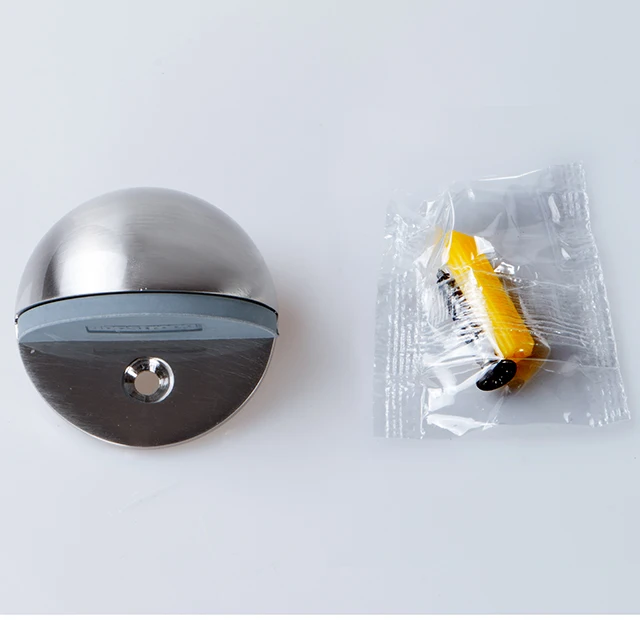 Stainless steel 304  Half Moon shape Door Stopper door stopper rubber stainless steel door stopper
