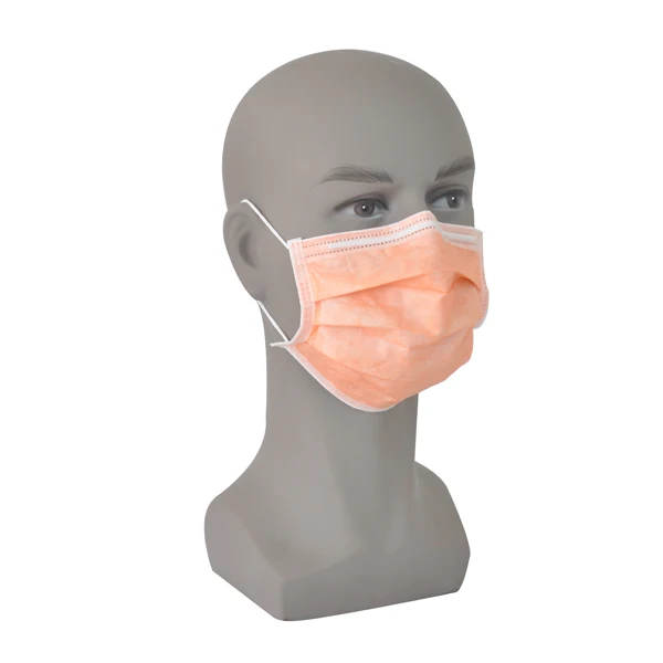 Wholesale Disposable 3 Ply Non-woven Fabric Facemasks  ASTM F2100 Level 2 Earloop Facemask Surgical Medical Face Mask