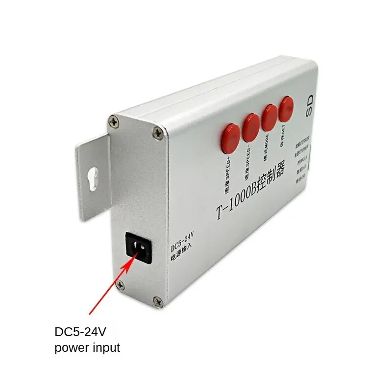 Led programmable controller fulcolor led pixel lamp point light source line