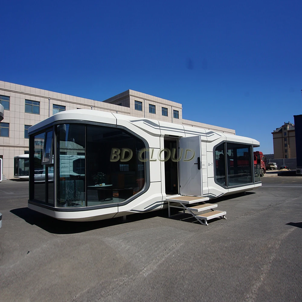 Hot sale customized space capsule hotel with inner bathroom