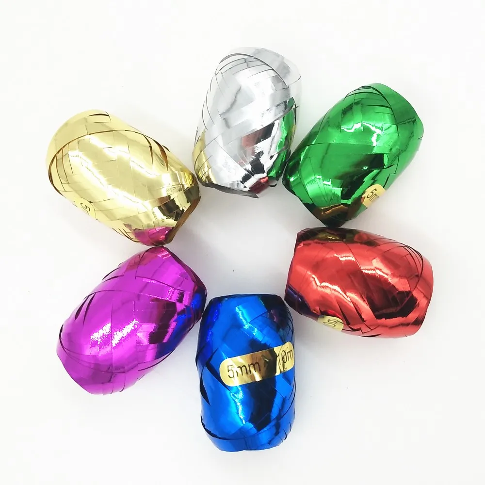 Plastic ribbon egg waterproof, windproof & durable ribbon egg roll for holiday decoration