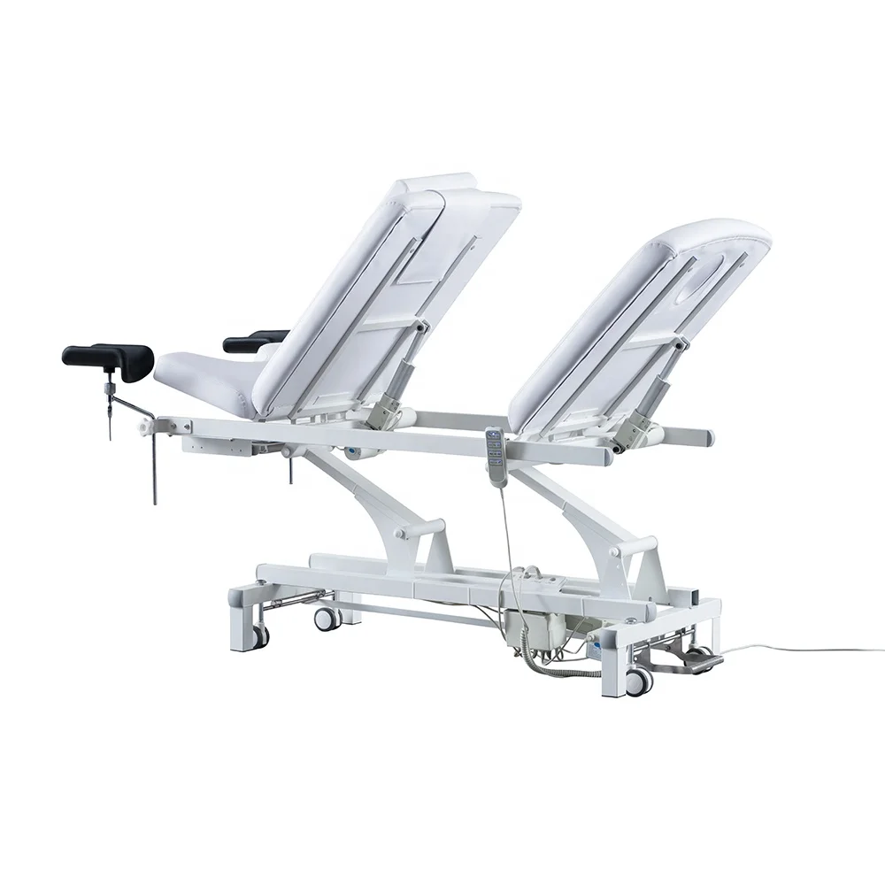 4 motors Gynecological Examination Bed, Medical Bed Examination Chair and Hospital Bed Women Nursing Equipment