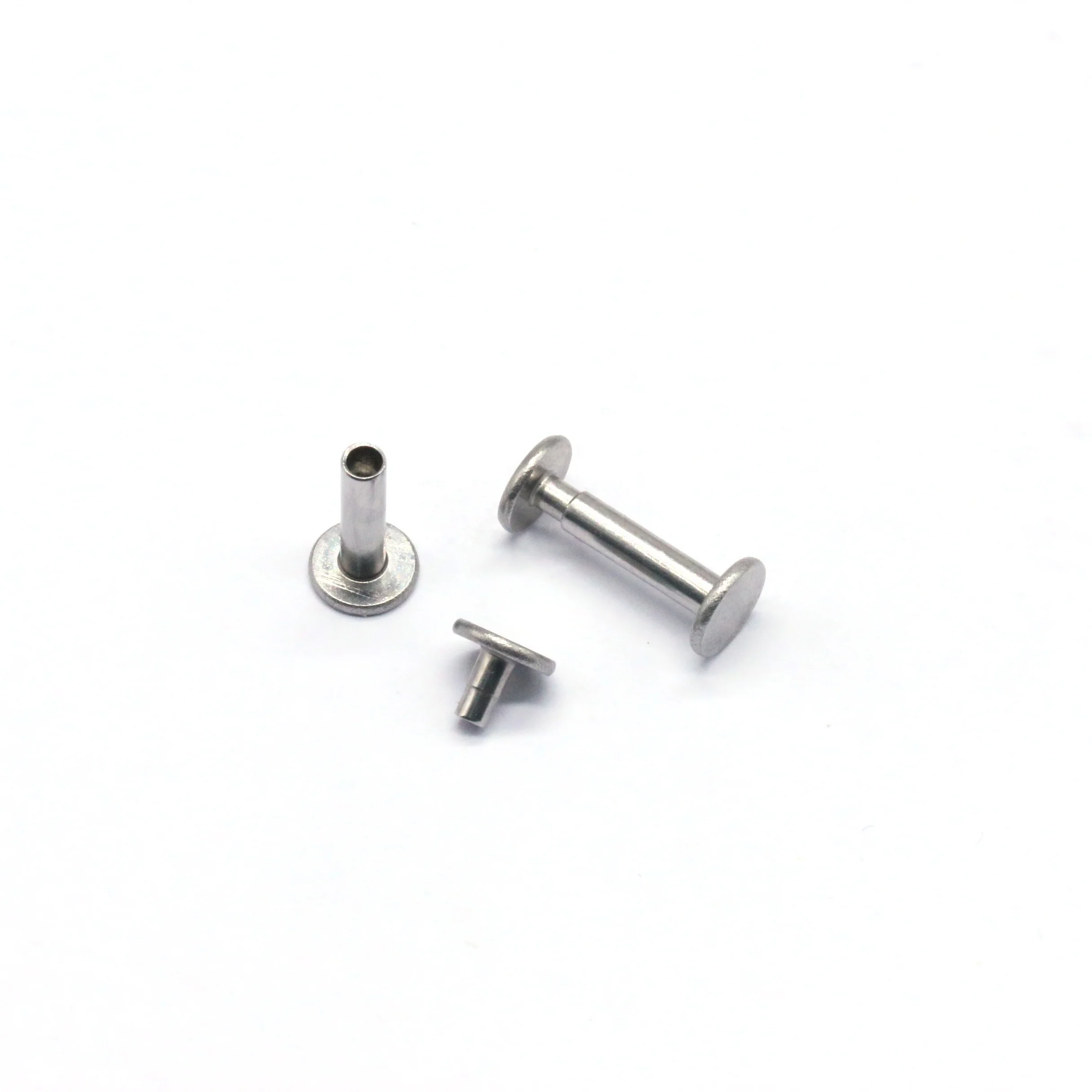 Product Free Sample Remaches Flat Head 304 Stainless Steel Good Price New Male and Female Rivets 10000PCS Industry Non-standard