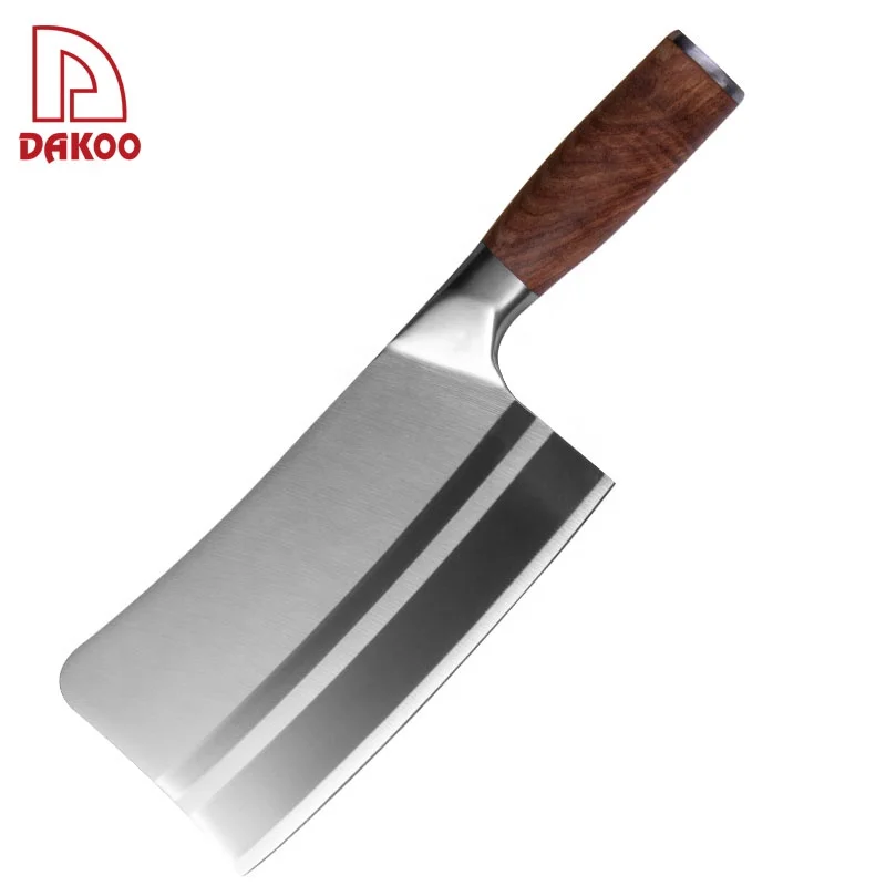 Китайский кухонный нож Cuchillo горячая Распродажа из розового дерева с рукояткой 7 дюймов для измельчения