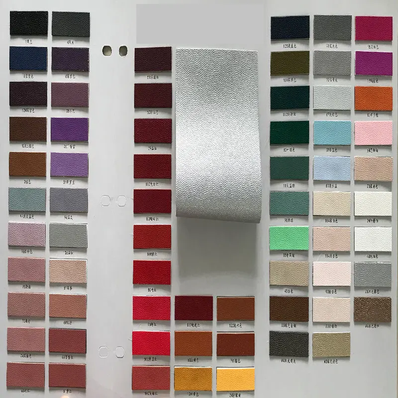 Pu Football Leather Good Quality and Cheap Price Ball Grain Design with  Material for Making Shoes