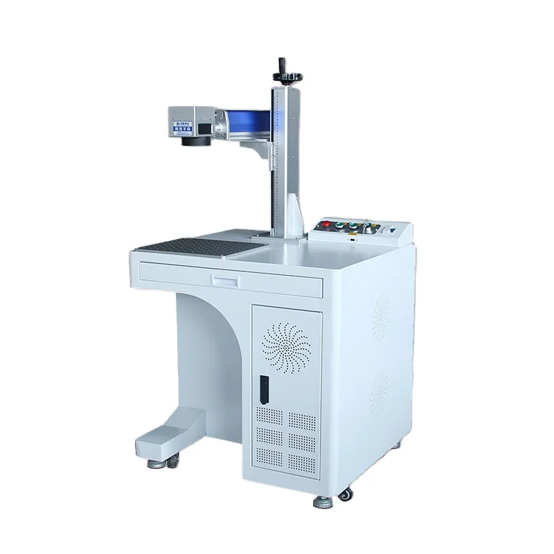 20w 30w 50W 100W Fiber Laser Marking Machine Industrial laser engraving printer date logo